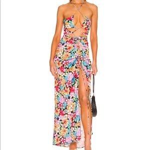 For Love and Lemons Mallory Maxi Dress